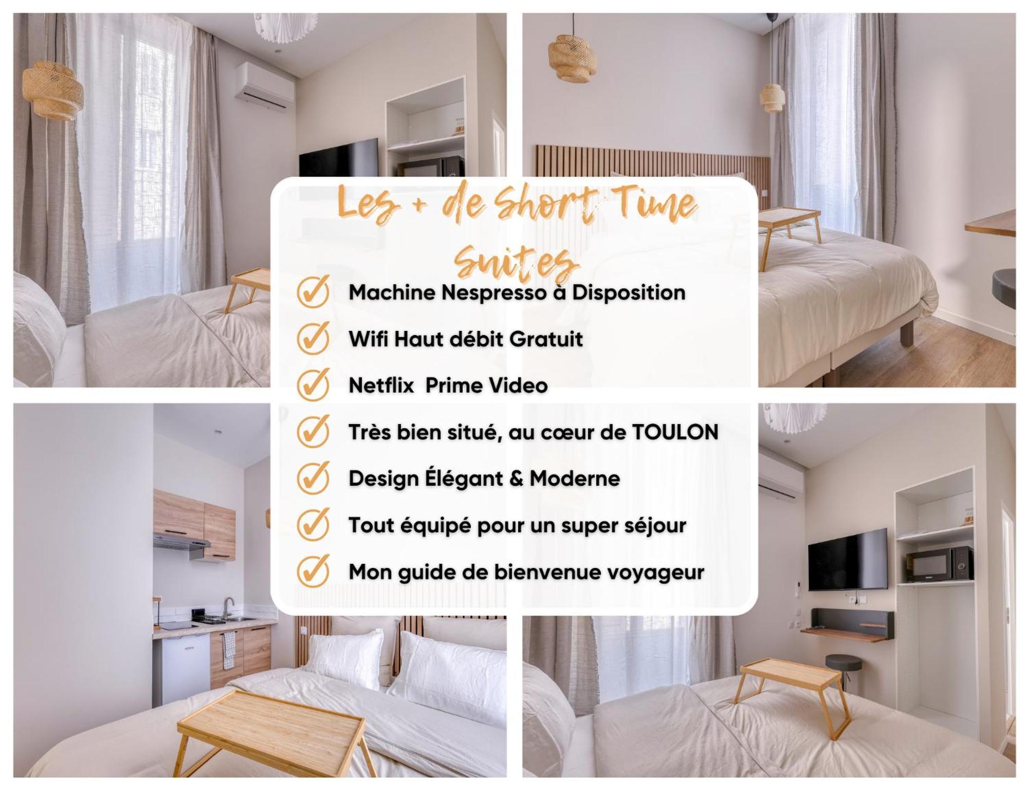 Short Time Suites Toulon Centre 3 "Le Spot" Check-In Auto 外观 照片