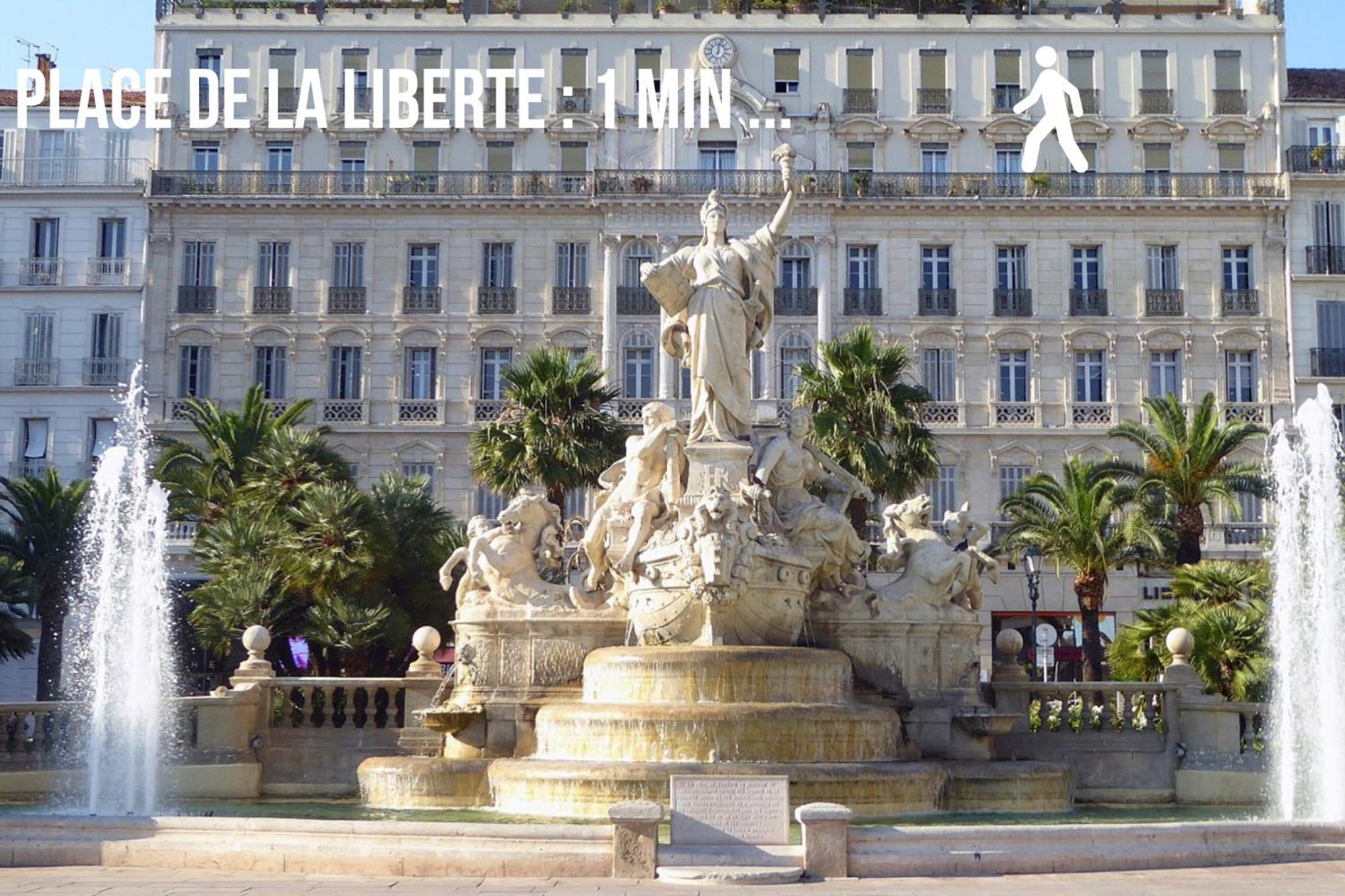 Short Time Suites Toulon Centre 3 "Le Spot" Check-In Auto 外观 照片